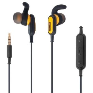 DeWALT Jobsite Wired (3.5mm Jack) Earphones DWT1909032