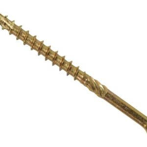 Forgefast Pozi Compatible Zinc Yellow Woodscrew 3.5x40