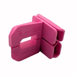 Footprint Pink Line Block - Single