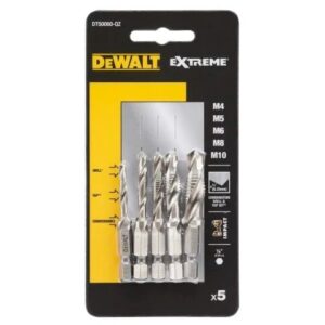 DeWALT Impact Ready Drill Tap Set, 5 Piece DEWDT50060QZ DT50060