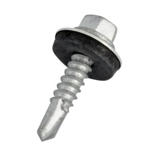 TechFast Hex Head Roofing Screw Self-Drill Light Section 5.5 x 25mm Pack 100 FORTFHL5525