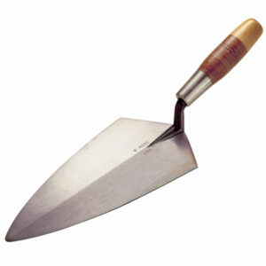 W Rose 11” Philadelphia Brick Trowel with Leather Handle