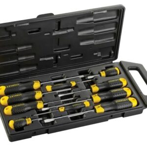 Stanley Cushion Grip Screwdriver Set, 10 Piece STA265014