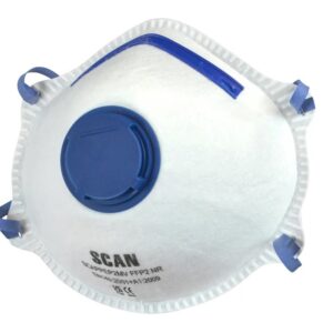Moulded Disposable Mask Valved FFP2 Protection (Pack 10)
