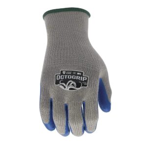 Octogrip 10g Heavy Duty Glove Polyester Latex Palm OG300 (8M)