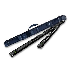 Stabila 2 Piece Type 196-2 Dark Shadow Spirit Level Set 610mm, 1220mm & Velocity Dark Shadow Spirit Level Bag