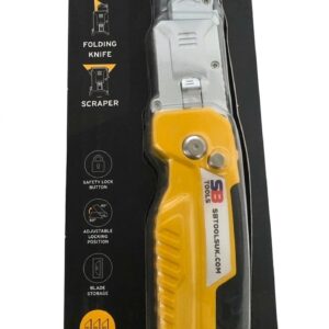 SB Tools Quick Switch Folding Knife and Scraper 2 in 1