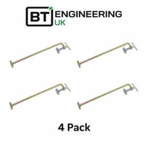 BT Engineering T Clamp 4 Pack