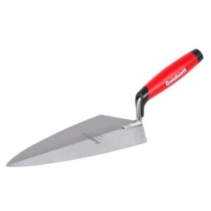 Goldblatt Red, 11" Philadelphia Soft Grip Brick Trowel G01651