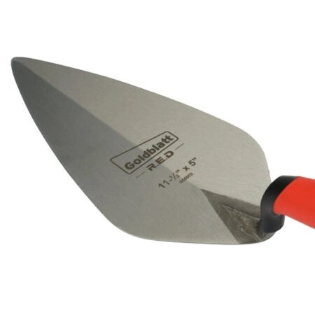 Goldblatt® RED One-Piece 11.5" London Trowel