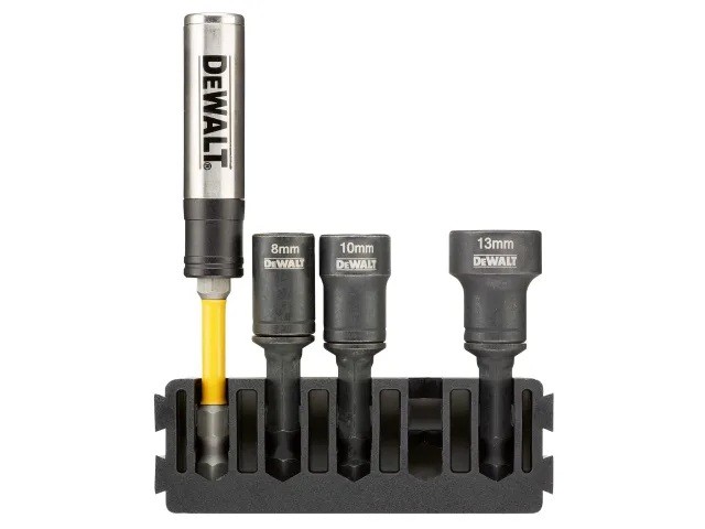 DeWalt 5pc Bit Bar Nut driver 8mm, 10mm & 13mm DEWDT70827QZ
