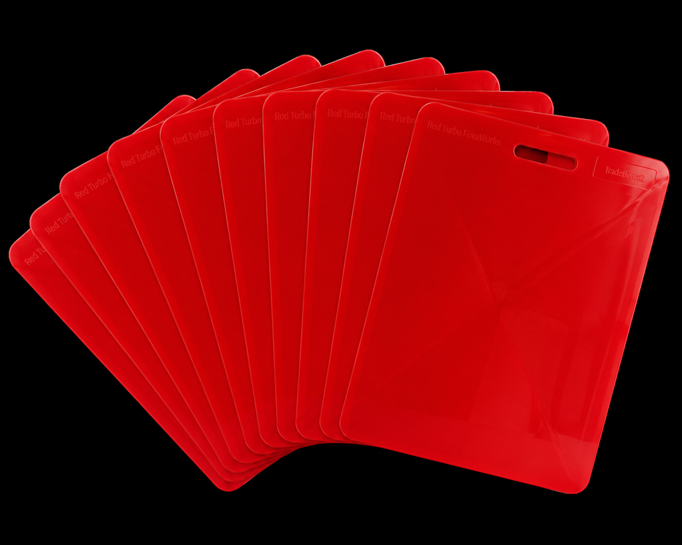 Tradeboardz Ten Pack Of Spot Boards / Mortar Boards
