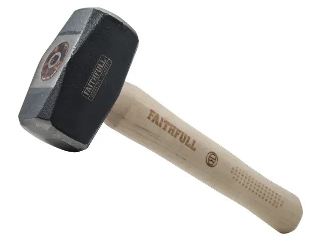 Faithful 4lb Club / Lump Hammer Hickory Handle