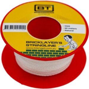 BT Engineering Builders String line – 50m – Natural/White