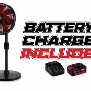 Einhell Cordless Fan Floor Standing with Battery & Charger