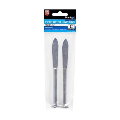 Blue Spot Line Pins - Pair