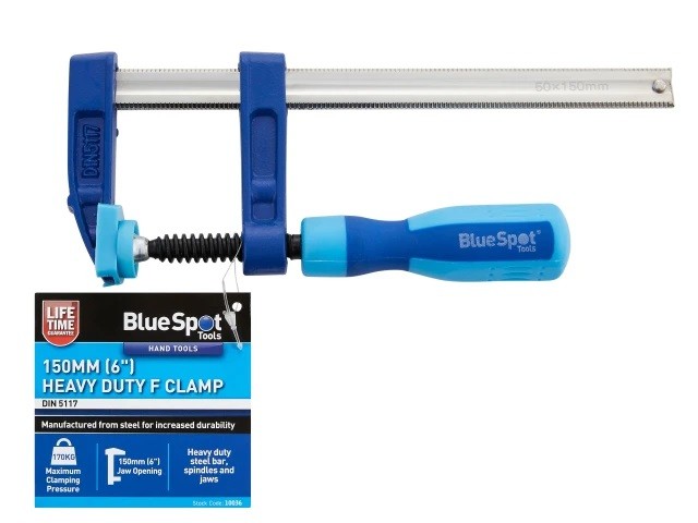 BlueSpot Small F Clamp 50 x 150mm