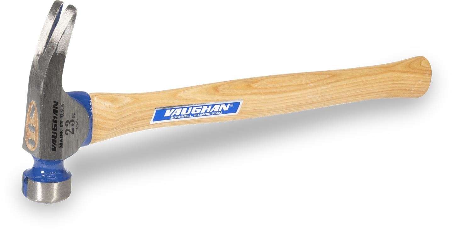 Vaughan Hickory Handle California Framer 23oz VN10300 Milled Head